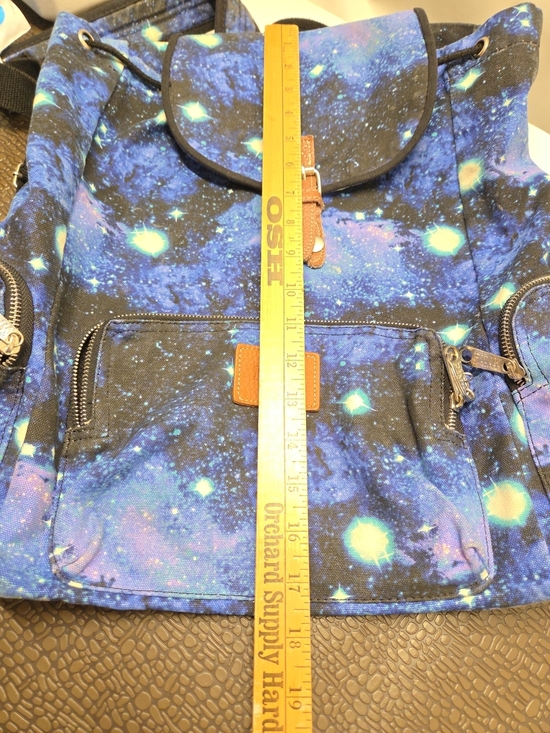Victoria\'s Secret PINK Galaxy Celestrial Full sized Backpack Bookbag Rare main image 5